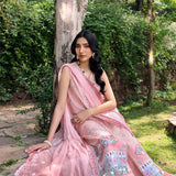 Republic Womenswear | Talia Luxury Lawn 25 | D7-A - Ora