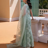 Zainab Chottani Embroidered Organza 3Pc Suit D-05 Sherine
