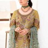 Ramsha | Minhal Organza Collection | M-805