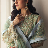 Mushq | Hemline Aura Debut Wedding Formals | PISTACHIO