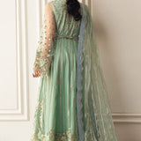 Mushq | Hemline Aura Debut Wedding Formals | PISTACHIO