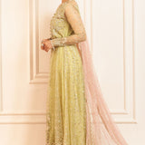 Mushq | Hemline Aura Debut Wedding Formals | WASABI