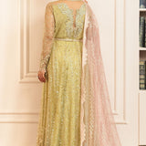 Mushq | Hemline Aura Debut Wedding Formals | WASABI