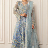 Mushq | Hemline Aura Debut Wedding Formals | PERIWINKLE