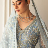 Mushq | Hemline Aura Debut Wedding Formals | PERIWINKLE