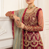 Mushq | Hemline Aura Debut Wedding Formals | SCARLET