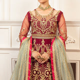 Mushq | Hemline Aura Debut Wedding Formals | SCARLET