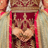 Mushq | Hemline Aura Debut Wedding Formals | SCARLET