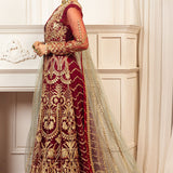 Mushq | Hemline Aura Debut Wedding Formals | SCARLET