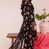 Farasha | Printed Essentials | Black Scarlet