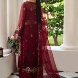 Ramsha | Dastak Luxury Chiffon Collection |  Q-103