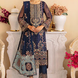 Ramsha | Minhal Organza Collection |  M-1209