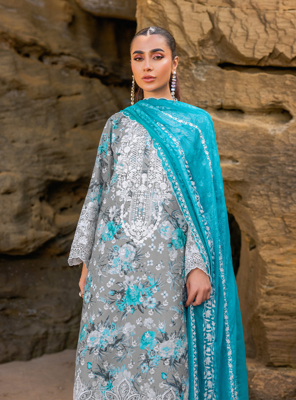 Zainab chottani | Luxury Chikankari 24 | LANA - 10B