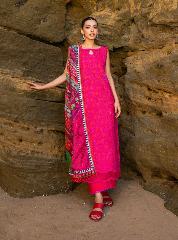 Zainab chottani | Luxury Chikankari 24 | LAALI - 6B
