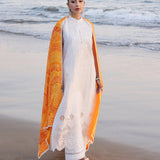 Zainab chottani | Luxury Chikankari 24 | CHUNARI - 3B