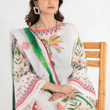 Ittehad | Printed Lawn 24 | IP3P05-3PS-OWH
