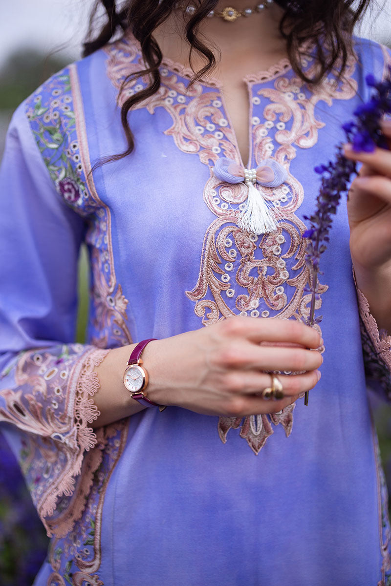 Mushq | Hemline The Secret Garden | PURPLE EMPEROR