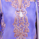 Mushq | Hemline The Secret Garden | PURPLE EMPEROR