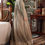 Mushq | Irha Kalidaar Chiffon Pret | HAZEL