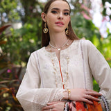 Noor by Saadia Asad | Luxury Chikankari Lawn24 | D6-B White Laser