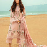 Crimson | Lawn 24 | Winds of Eden - Rose