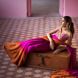 Zainab Chottani | Semi Formals | FUSCHIA QUARTS