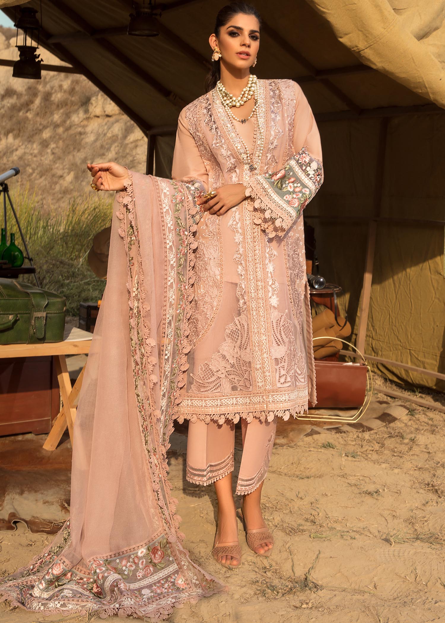 Saira Shakira Blush Moon - Luxury Pret 