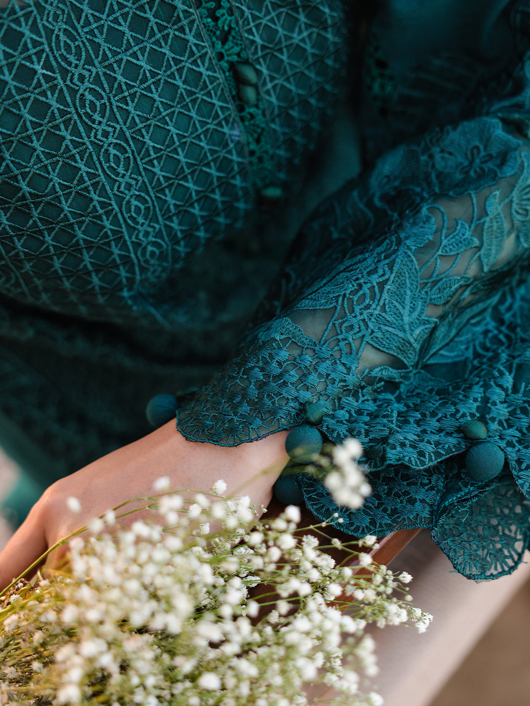 Faiza Faisal | Marine Luxury Lawn 25 | SOPHIA