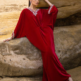 Zainab Chottani | Luxury Pret | CAPRI RED