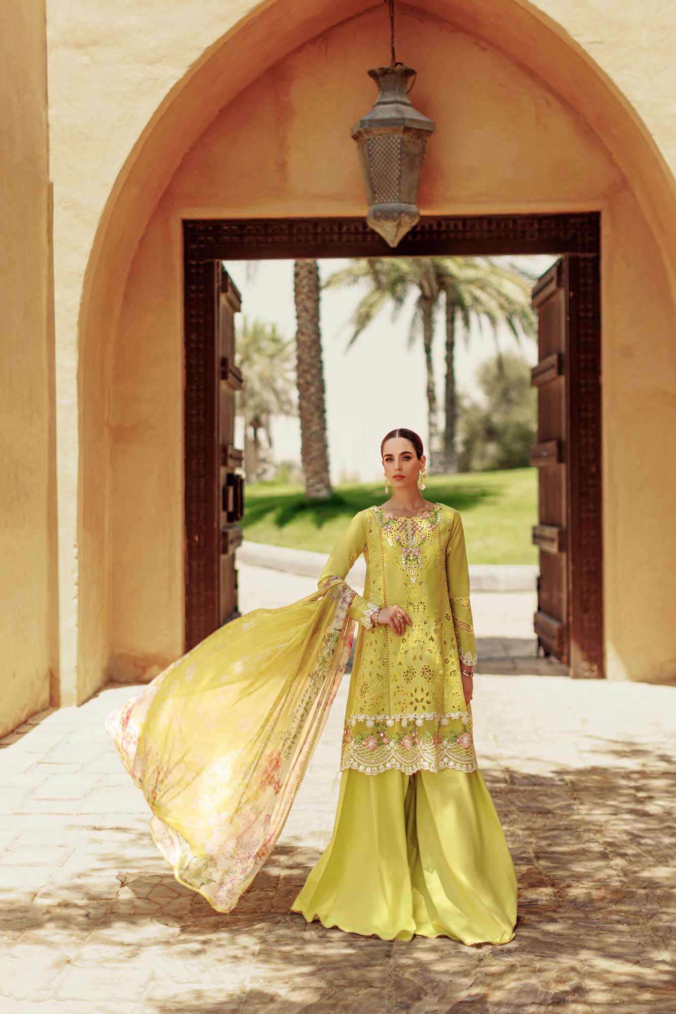 Noor By Saadia Asad | Eid Handwork Laserkari Lawn 24 | D1