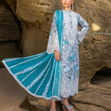 Zainab Chottani Embroidered Chikankari Lawn 3Pc Suit D-10B Lana