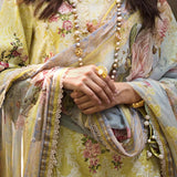 ELAF Signature Embroidered Lawn Unstitched 3Pc Suit ESL-02A PIXIE DUST