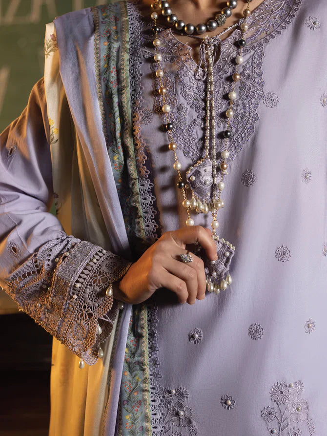 Faiza Faisal | Maya Luxury Lawn | Nazali