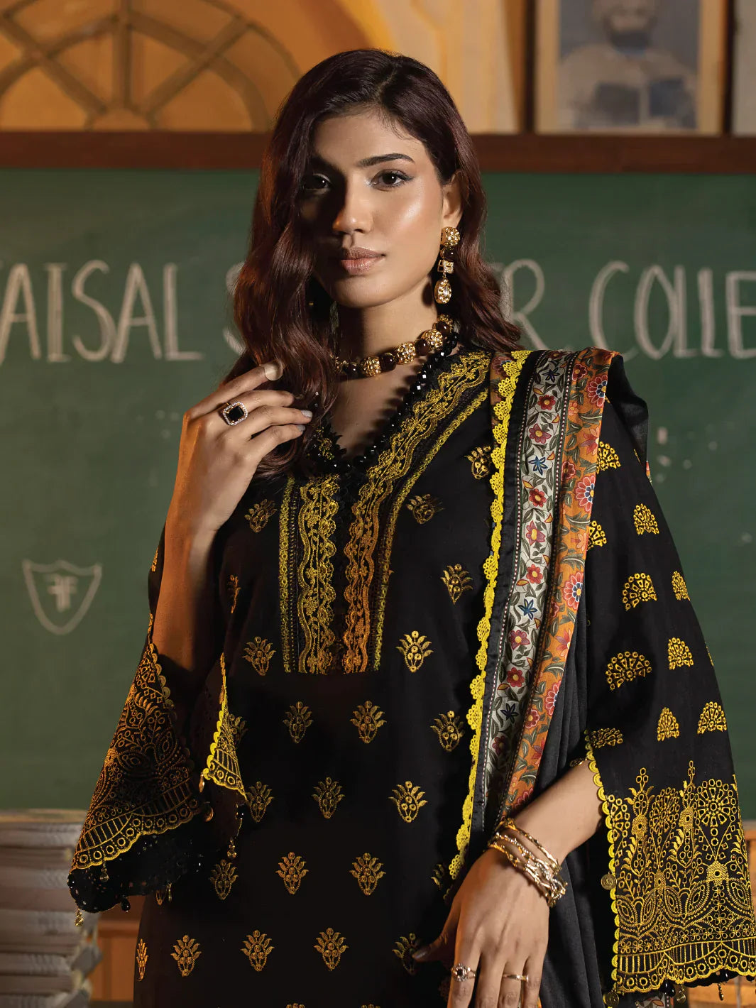 Faiza Faisal | Maya Luxury Lawn | Clara