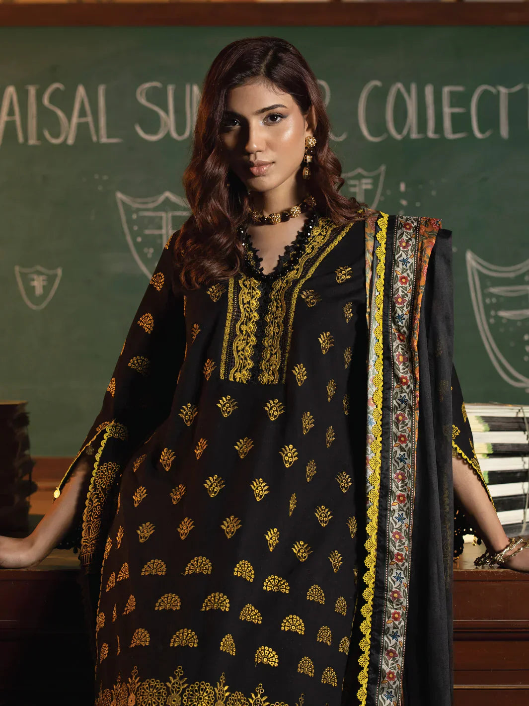 Faiza Faisal | Maya Luxury Lawn | Clara