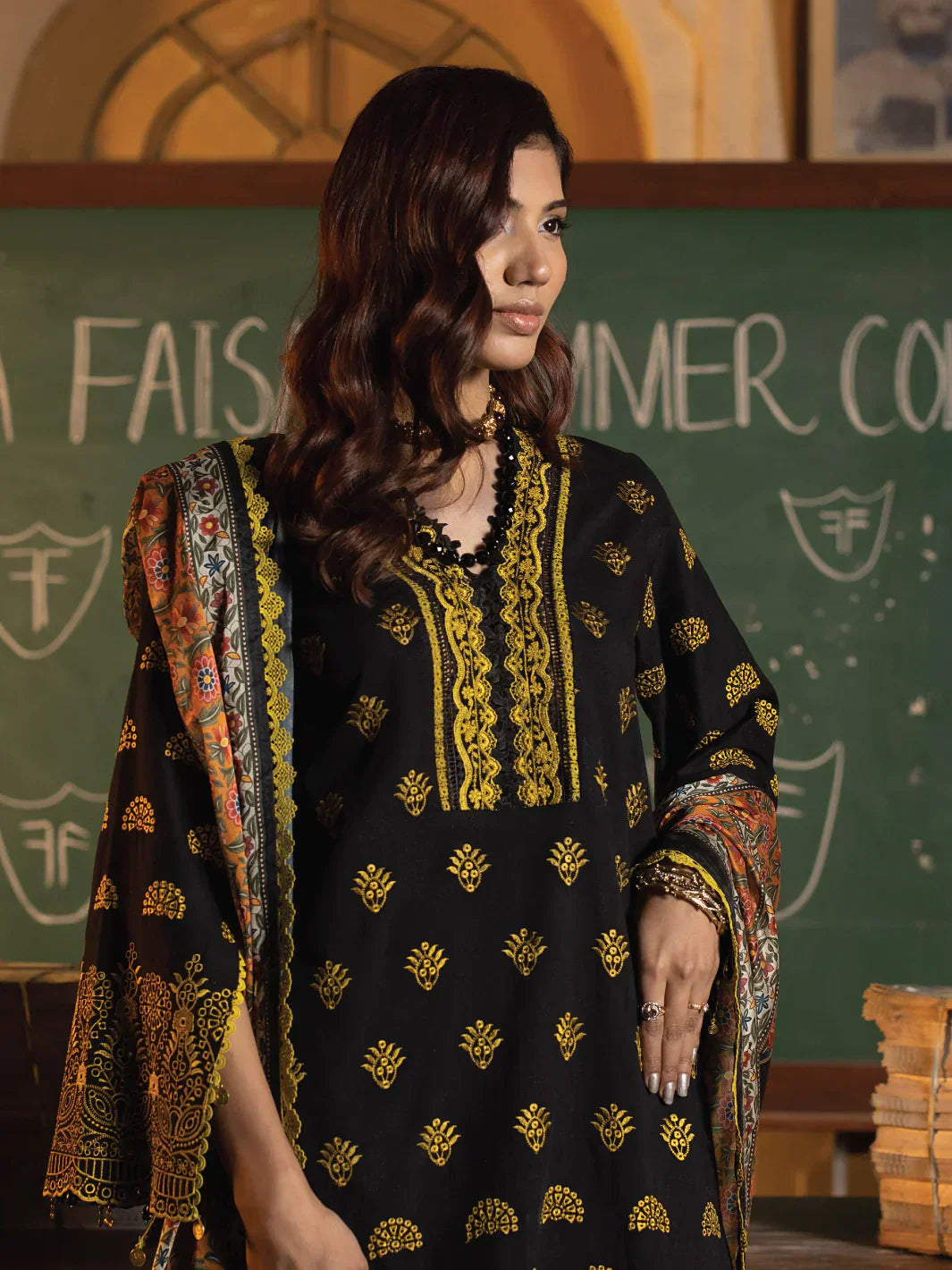 Faiza Faisal | Maya Luxury Lawn | Clara