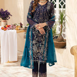 Ramsha | Chevron Chiffon Collection | A-903