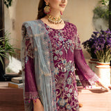 Ramsha | Chevron Chiffon Collection | A-911