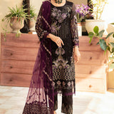 Ramsha | Chevron Chiffon Collection | A-905