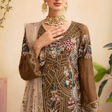 Ramsha | Chevron Chiffon Collection | A-910