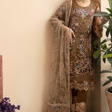 Ramsha | Chevron Chiffon Collection | A-910