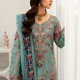 Ramsha | Minhal Organza Collection | M-1001