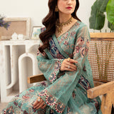 Ramsha | Minhal Organza Collection | M-1001