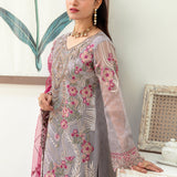 Ramsha | Minhal Organza Collection | M-1008