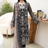 Ramsha | Chevron Chiffon Collection | A-807