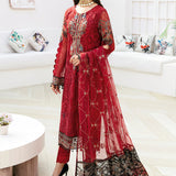 Ramsha | Chevron Chiffon Collection | A-803