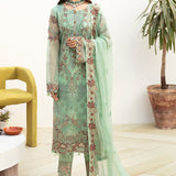 Ramsha | Chevron Chiffon Collection | A-804