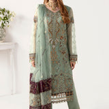 Ramsha | Minhal Organza Collection | M-1108