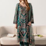 Ramsha | Minhal Organza Collection | M-1101