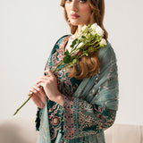 Ramsha | Minhal Organza Collection | M-1101